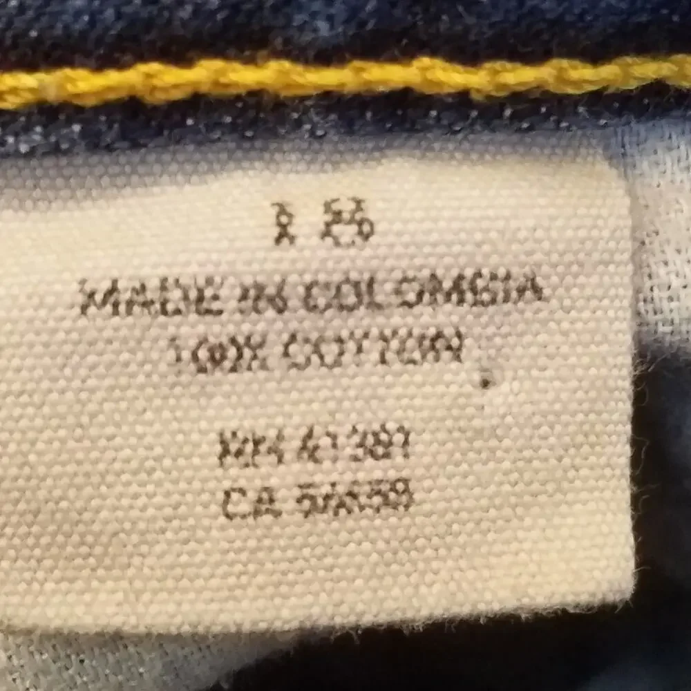 Polo by Ralph Lauren Vintage 100% Cotton Straight Leg Denim jean Sz 18Y-30 x 29